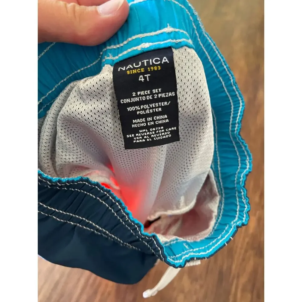 Nautica Boys 4t swim shorts